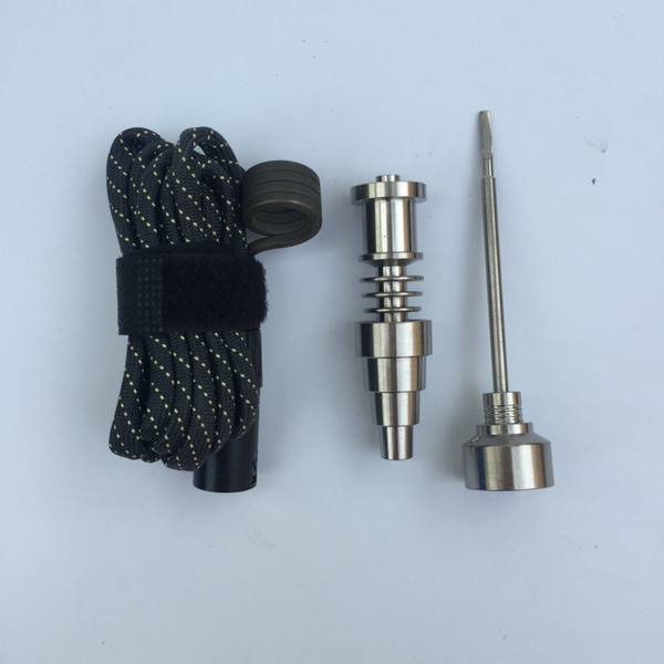 Tool Parts Gr2 G2 Titanium Nail 16mm 20mm Heater Titanium NAIL Female Male With Carb Cap for Vaporizer