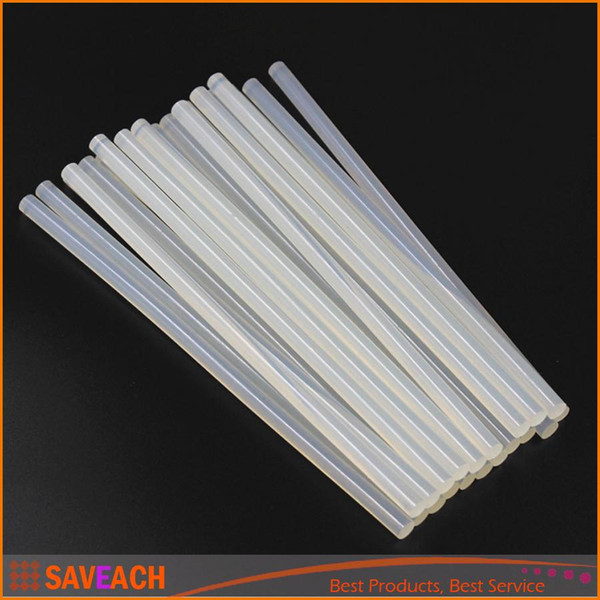 7mmx250mm Clear Glue Adhesive Sticks For Hot Melt Gun Car Audio Craft transparent For Alloy Accessories