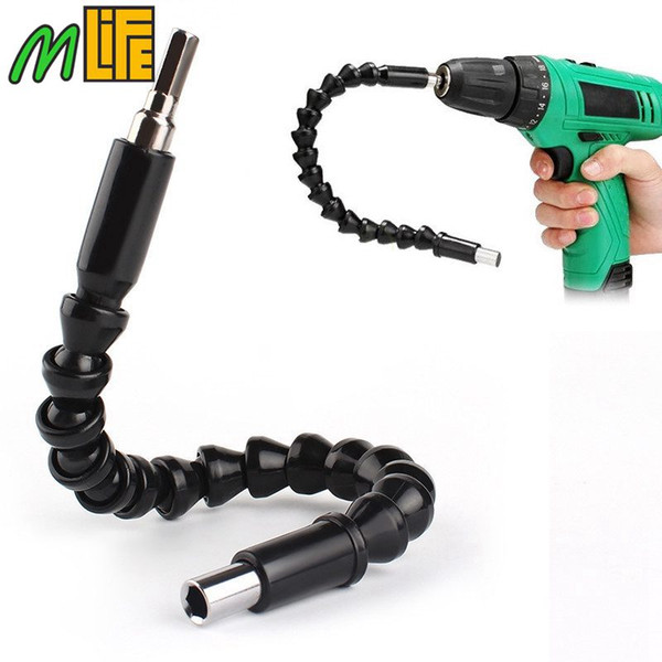 Helpful Car Repair Tools Black 295mm Flexible Shaft Bits Extention Screwdriver Bit Holder Connect Link For Electronics Drill