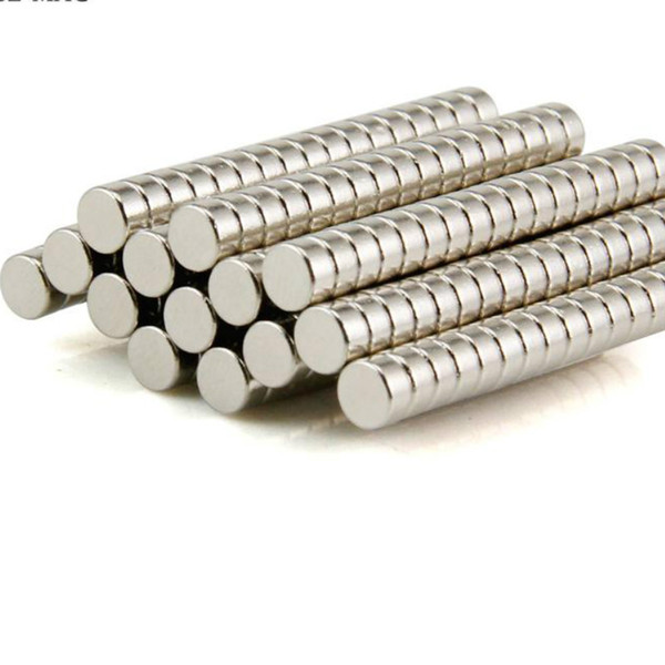 In Stock 200pcs Strong Round NdFeB Magnets Dia 4x2mm N50 Rare Earth Neodymium Craft/DIY Magnet Free shipping