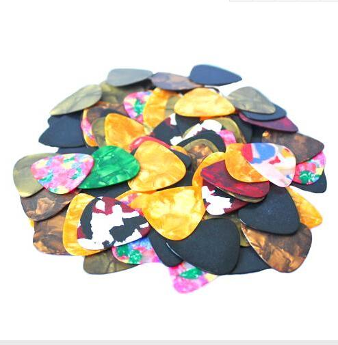 Mixed Thickness Celluloid Gui tar Picks ,Free shipping for Gui tar Picks Plectrums