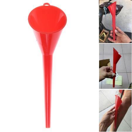 Motorcycle Car Refueling Multi-Function Longer Funnel Gasoline Engine Oil Diesel Additive Farm Machine Funnel Tool Parts CCA11028 100pcs