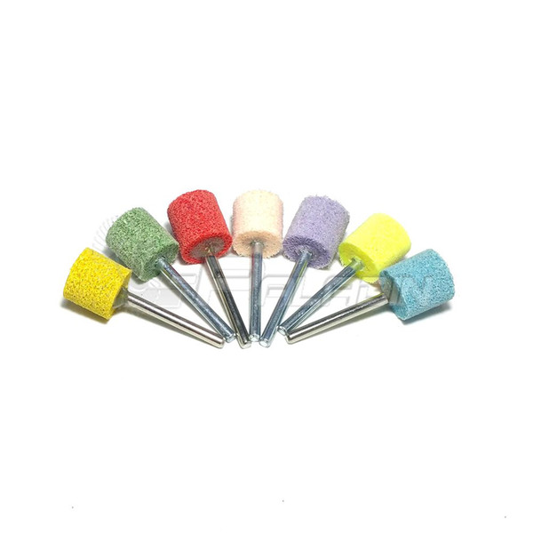 7 pieces Nylon Fibre Abrasive Point Non-woven Polishing Grinding Head Dremel Rotay Tools