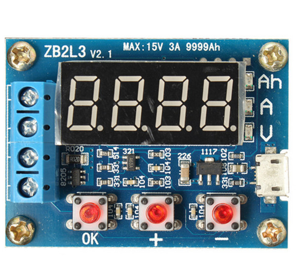 1.2-12V battery capacity tester external load discharge capacity test 18650 New Design Power Tool Parts