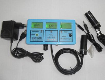 5 in 1 Multi-parameter DWater Quality Monitor Meter Analysis evice pH Meter Analyzer ph 0.00-14.00