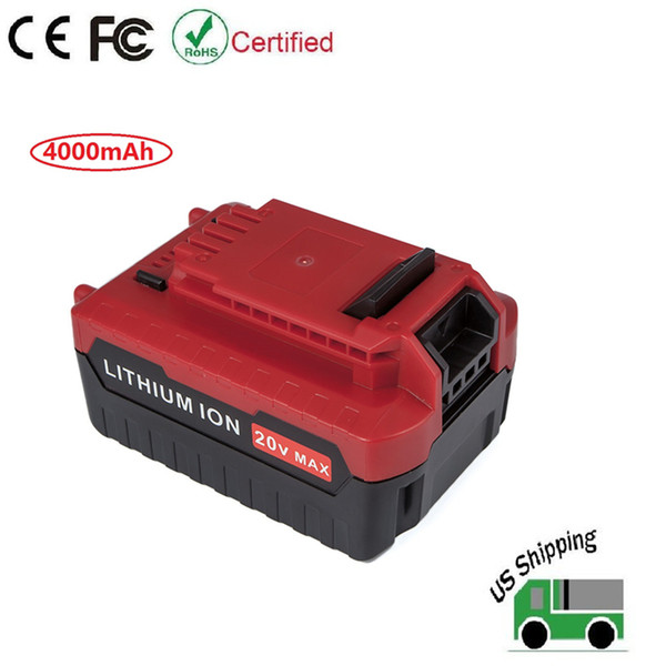 New 20V 4.0Ah Lithium ion Battery for Porter Cable Cordless Tools Battery PCC685L PCC681L PCC680L PCC682L PCC600