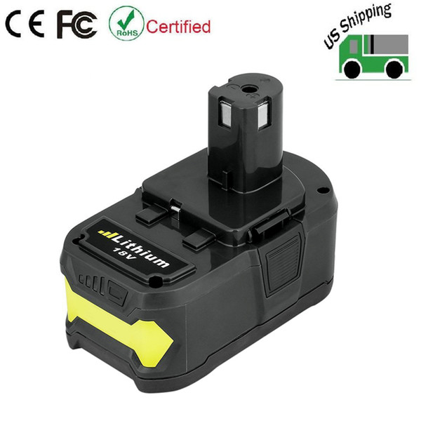 18V 4.0Ah Replacement Li-ion Battery for Ryobi 18-Volt ONE+ Cordless Drill Power Tool P100 P101 P102 P103 P105 P107 P108 P200 P2002 P201