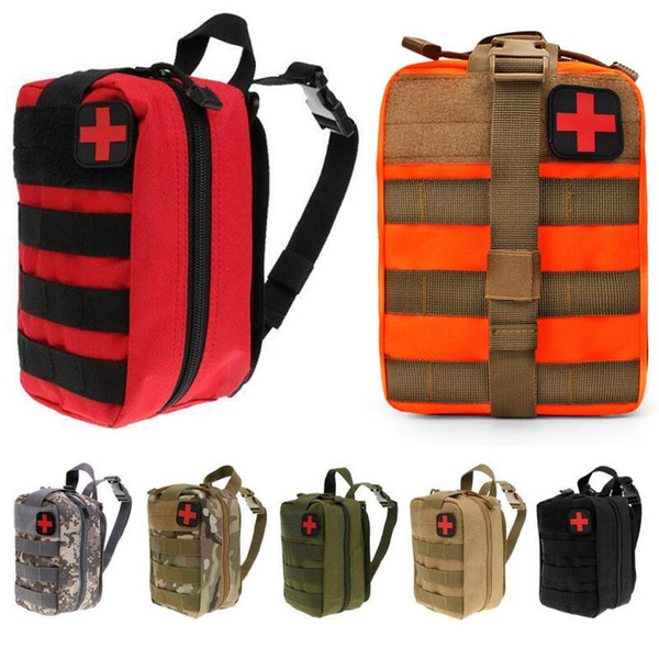 Outdoor Tactical Medical Bag Travel First Aid Kit Multifunctional Waist Pack Camping Climbing Bag Emergency Case Survival Kit