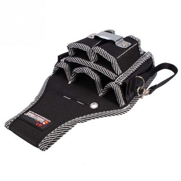 Wholesale-Outdoor Working Tool Bags 9in1 Electricians Waist Pocket Tool Belt Pouch Bag Screwdriver Carry Case Holder