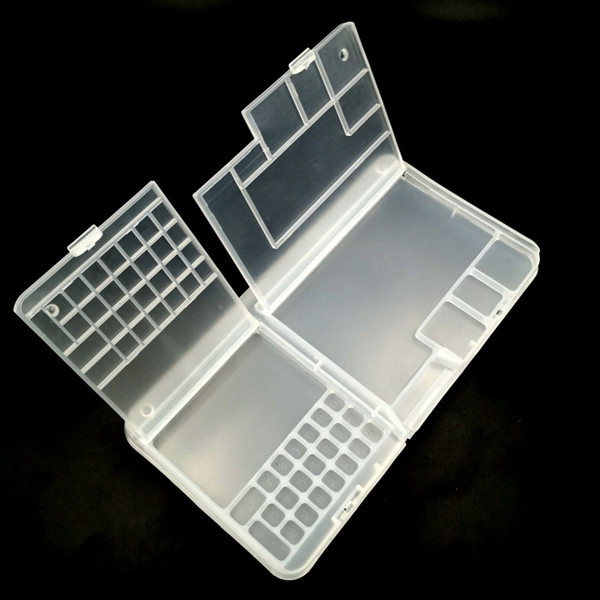 Plastic Storage Box 2 Layers for Repairing Mobile Phone Watch of Screws IC Tools Part Motherboard etc.