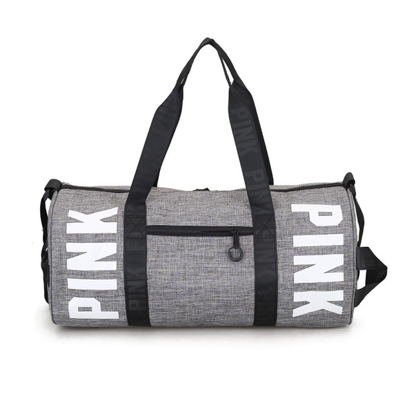 Pink Letter Handbags VS Shoulder Bags Pink Purse Totes Travel Duffle Bags Waterproof Beach Bag Shoulder Bag Shopping Bags Tool Bag