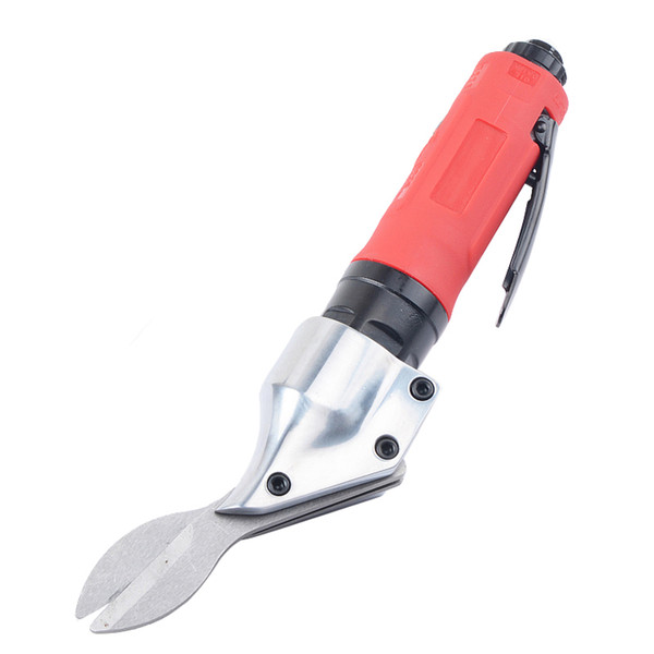 Pneumatic Air Cutter Scissors Straight Two-blade for Cutting Metals Stainless Steel: 1.2mm Aluminum: 1.6mm Iron Sheet Sieve Mesh