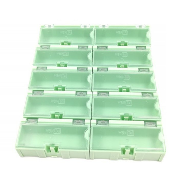 New green 2# cover SMT patch electronic element box receiving chip box IC resistance box tool