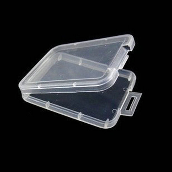 Box Protection Case Card Container Memory Card Boxs Tool Plastic Transparent Storage Easy To Carry Practical Reuse