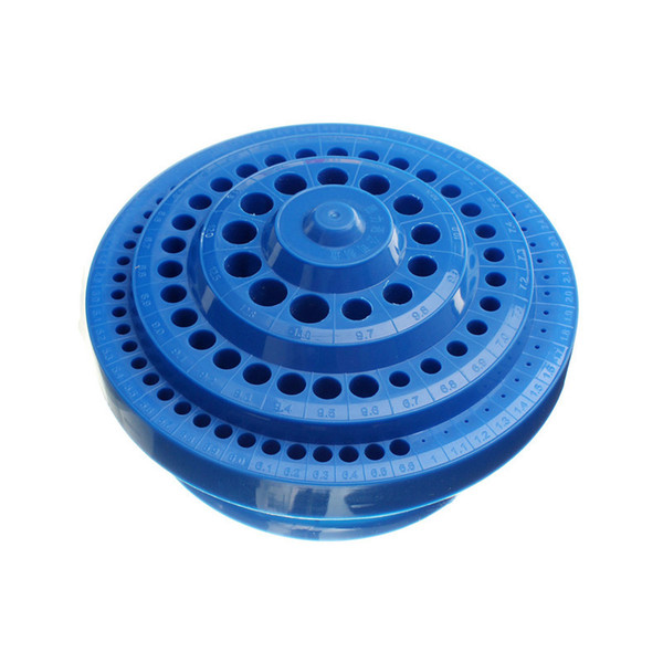 Multifunctional Blue Plastic Round Shape Drill Bit Storage Box order<$18no track