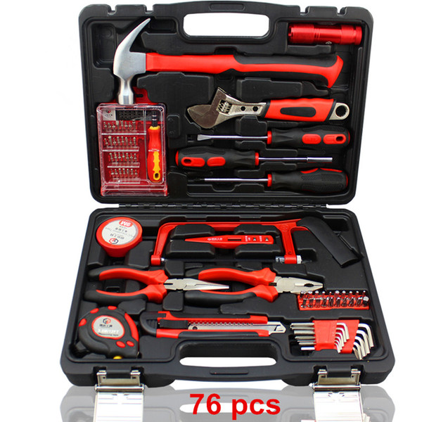 Factory Outlets Household Hand Tool Set Multi-functional Combination Suit Toolbox Home Kit Maintenance Herramientas Screwdriver Set