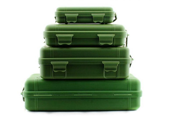 9 Sizes Plastic Storage Box for Outdoor Camping Travel Waterproof Container Case For Flashlight Electric Torch Airtight Survival Case