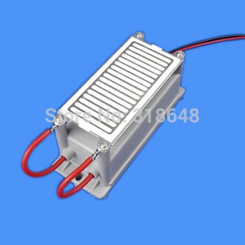 110V/220V 8g Ceramic Plate Ozone Generator Double Electrodes Good Heat Dissipation Property Euro Plug Available + Free Shipping