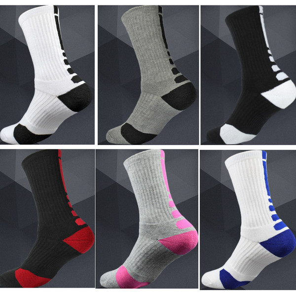 USA Professional Elite Basketball Socks Thick Long Knee Athletic Outdoor Sport Socks Men Compression Thermal Winter Warm Socks HH7-1991