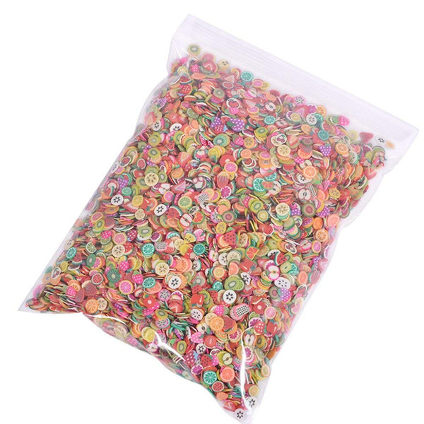 10000pcs Tiny Fruit Slime Charms Cute Set, Charms for Slime Assorted Fruits Apple Banana Strawberry Blueberry Watermelon Melon and More