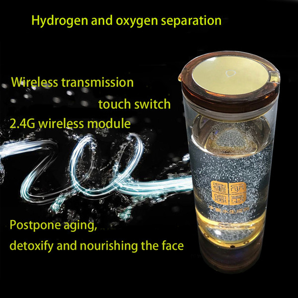 SPE Hydrogen Rich Generator Water Ionizer Bottle Seperate H2 and O2 High Pure hydrogen bottle /cup Use factory Outlet