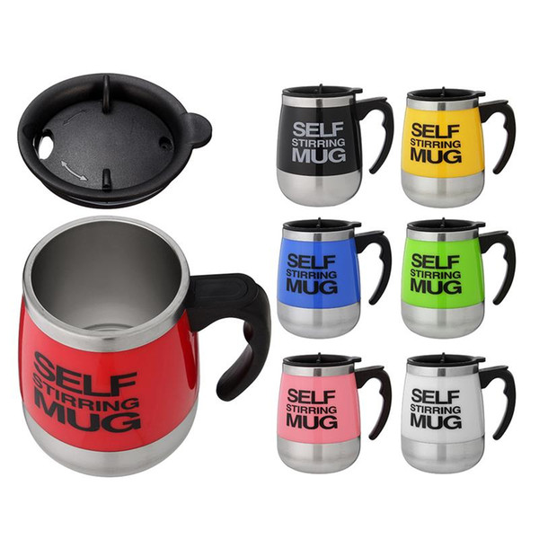 Arrival 450ml High Quality Stainless Steel Self Stirring Mug Auto Mixing Drink Tea Coffee Cup Home