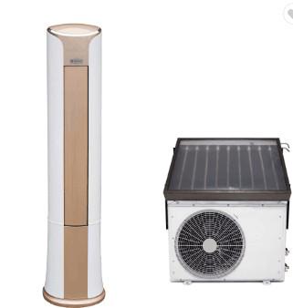 High Efficiency Beautiful home floor standing solar hybrid air conditioner with 20000 btu