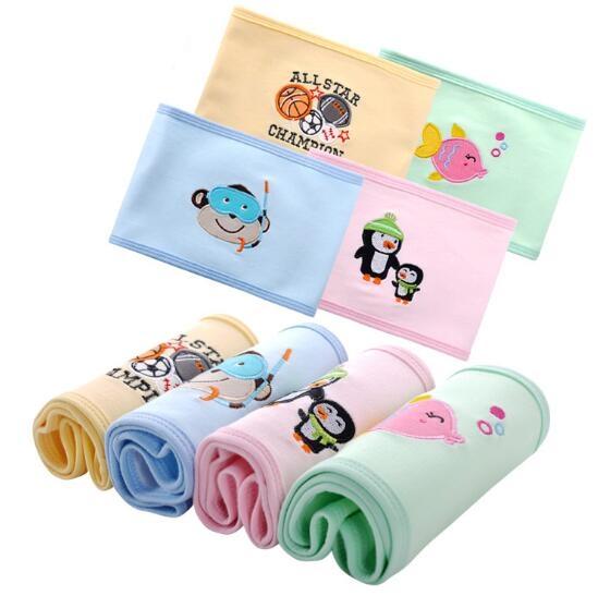 Creative fashion simple and practical baby DANROL baby care cord baby cotton embroidery belly roll belly