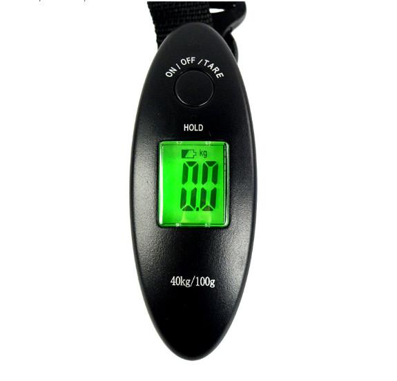 Hot selling 40kg/100g Portable Mini Palm Scale Digital Electronic Luggage Scale With Bandage 200pcs free by dhl