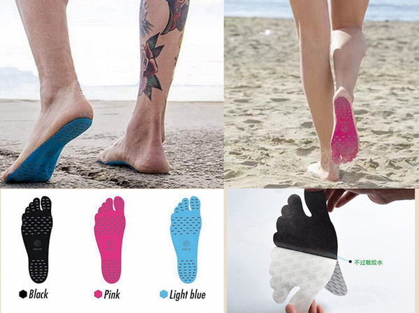 Summer Nakefit Soles Lnvisible Beach Shoes Nakefit Foot Pads nikefit prezzo nakefit shoes beach foot feet pads Free Shipping