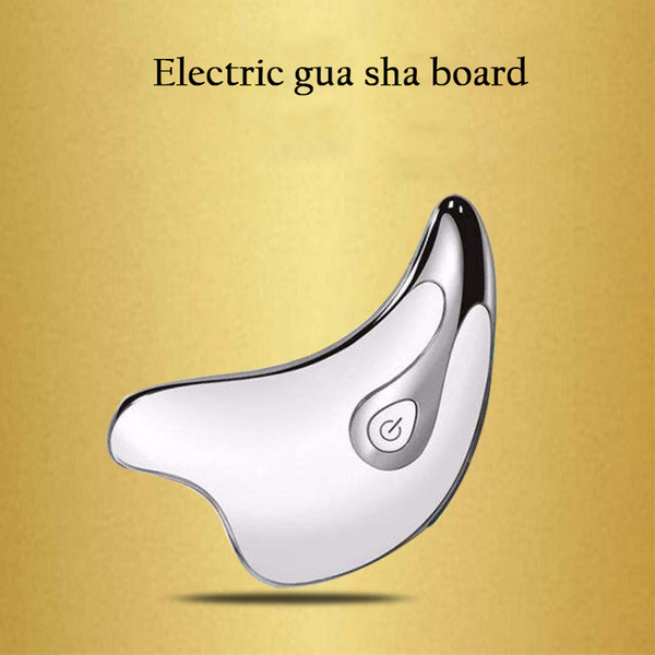 Eyes Face Electric Gua Sha Board Dolphins Facial Scraping Piece Scrapping Plate Face Multi-function Shake Heating