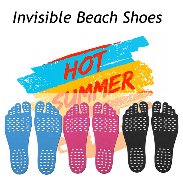 Summer Sandy Nakefit Soles Invisible Beach Shoes Nakefit Foot Pads Nikefit Prezzo Nakefit Shoes Beach Foot Feet Pads Waterproof DHL Shipping