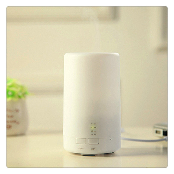 Ultrasonic Humidifier Air Mist Aromatherapy Purifier with 3 Timer Mode LED Night Light USB Charging Home Supplies