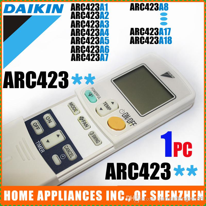 DAIKIN Split Portable Air Conditioner Remote Control ARC423A Series ARC423A1 ARC423A2 ARC423A5 ARC423A17 ARC423A18