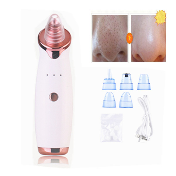 Blackhead Remover Skin Care Pore Vacuum Acne Pimple Removal Vacuum Suction Tool Facial Diamond Dermabrasion Machine Face Clean