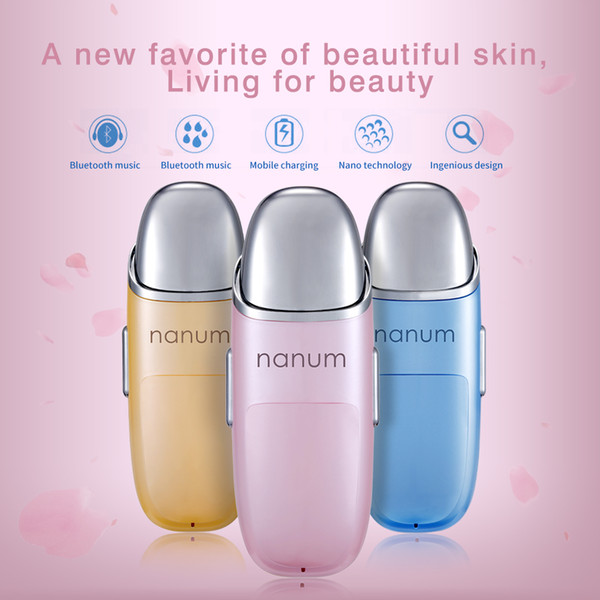 Nano ion Hydration instrument Portable beauty sprayer facial humidification massager