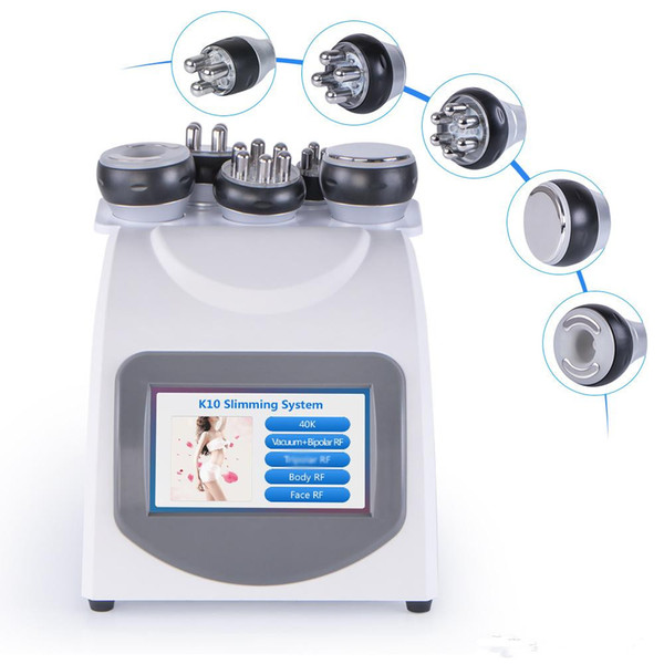 Radio Frequency Bipolar Ultrasonic Cavitation 5in1 Cellulite Removal Slimming Machine Vacuum Weight Loss