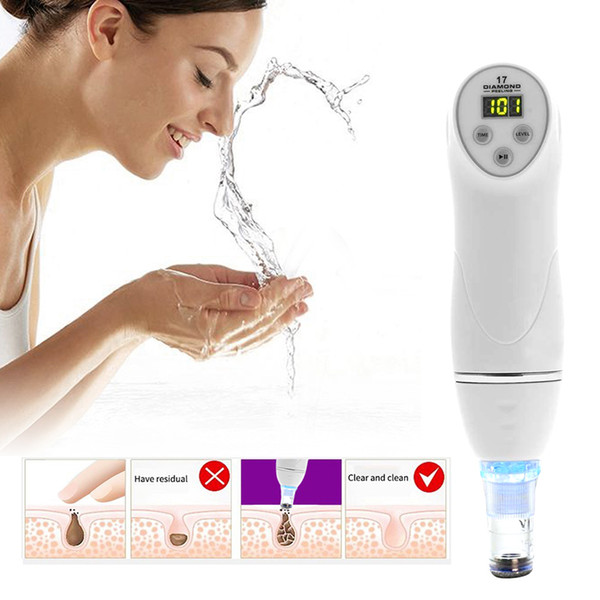 Portable Diamond Peeling Microdermabrasion Facial Massage Ati-aging Skin Peeling Dermabrasion Device Face Care Blackhead Removal Machine