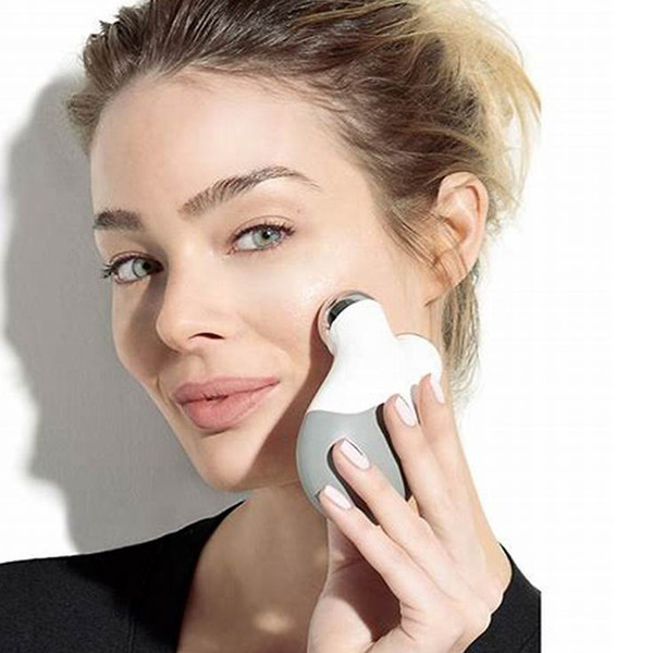 mini facial toning device Microcurrent Technology Nu- Face trinity face massage Pro Facial skin Toning rejuvenation Holiday Limited