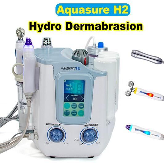 3 in 1 bio rf cold hammer hydro microdermabrasion water hydra dermabrasion spa facial skin pore cleaning machine