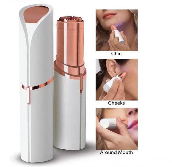 Electric Lady Women Shaver Female Body Hair Removal Razor Trimmer Painless Hair Remover Facial Body Depilator DHL free