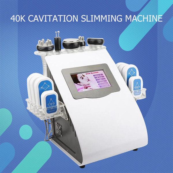 SpecSpecial price 40k Ultrasonic liposuction Cavitation 8 Pads LLLT lipo Laser Slimming Machine Vacuum RF Skin Care Salon Spa Equipment