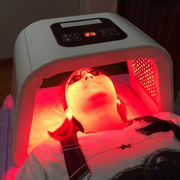 7 Color LED Photon Light Therapy Beauty Machine PDT Lamp Treatment Skin Acne Remover Anti-wrinkle Portable Spa Mask Machine