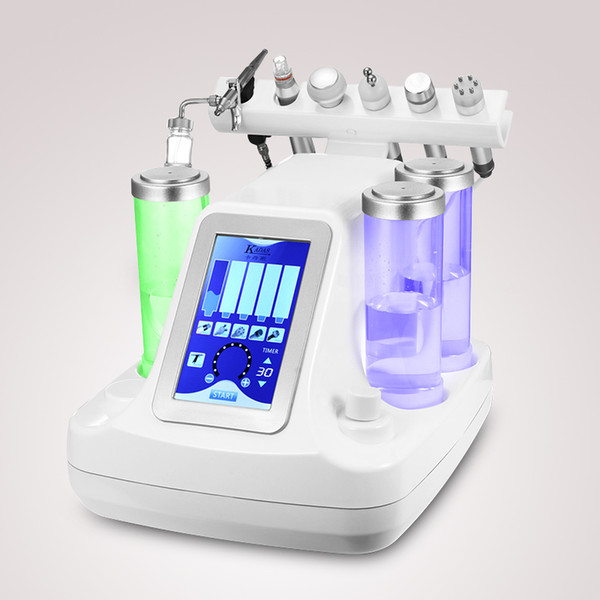 6in1 Water Oxygen Jet Cold Hammer BIO Ultrasonic Machine Microdermabrasion Hydro Peel Hydrafacial Dermabrasion Hydra Peeling Spa Equipment