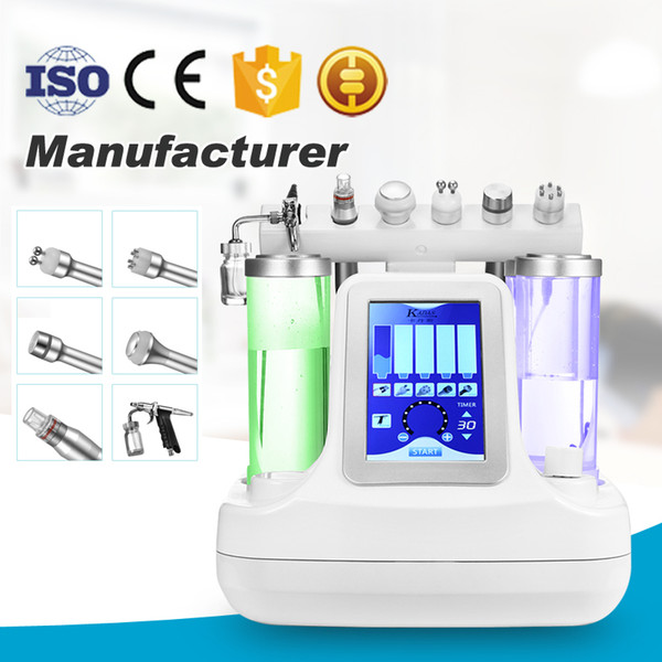 2019 New arrival bio rf cold hammer hydro microdermabrasion water hydra dermabrasion spa facial skin pore cleaning machine DHL free shipping