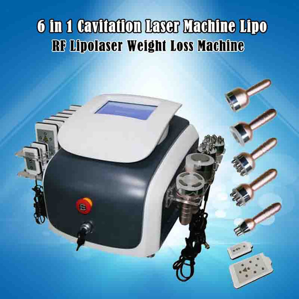 SpecSpecial price 6 in 1 Cavitation Laser Machine Lipo Laser Fat Removal Machine Ultrasonic RF Lipolaser Weight Loss Machine