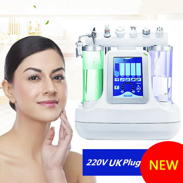 7 in 1 cold hammer hydro microdermabrasion water 6 in 1 SPA facial skin pore cleaning machine