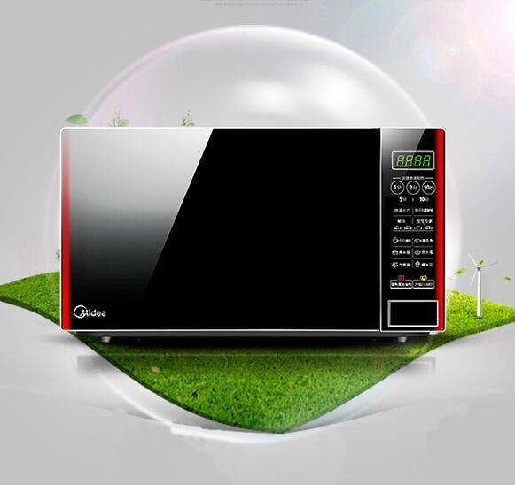 Midea M1-L202B microwave oven home smart multifunction 20L tablet small muturntable table microwave oven portable microwave oven