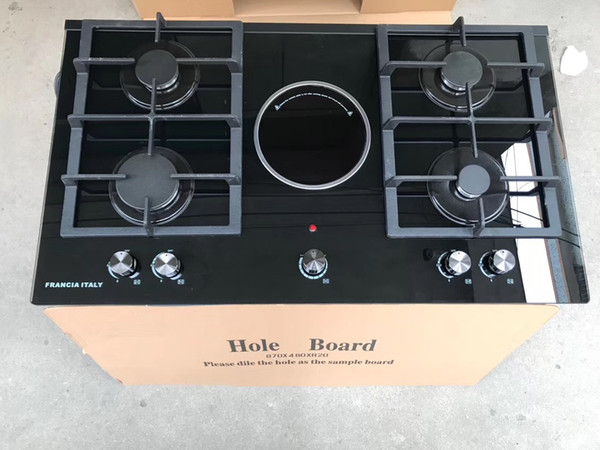 3 heads, 4 heads, 5 heads, with built-in cooktop with electromagnetic cooktop built-in kitchen appliances gas cooker