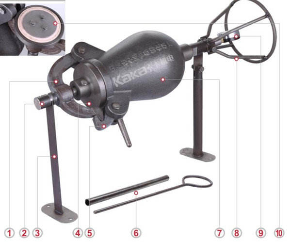 Hand 5 old fashioned popcorn machine scamper spend the cannon huoshaogou popcorn make machine popcorn maker puffed rice machine